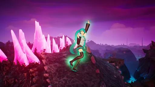 Hatsune Miku — Fortnite skin