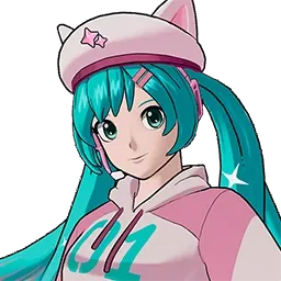 Neko Hatsune Miku — Fortnite skin