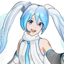 Snow Miku — Fortnite skin