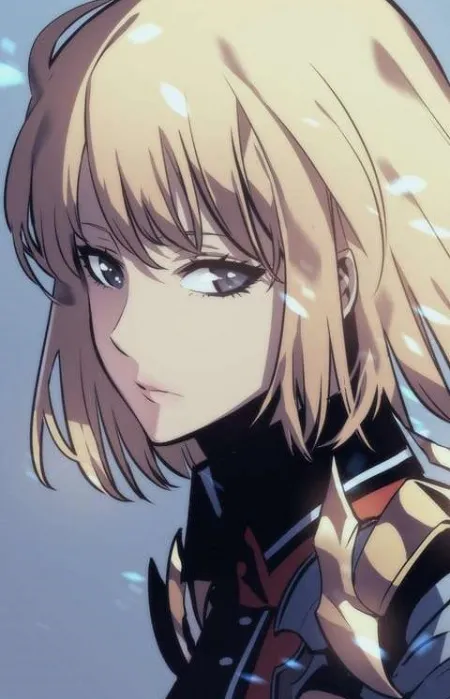 Cha Hae-In — Anime waifu portrait