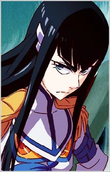 Satsuki Kiryuin — Anime waifu portrait