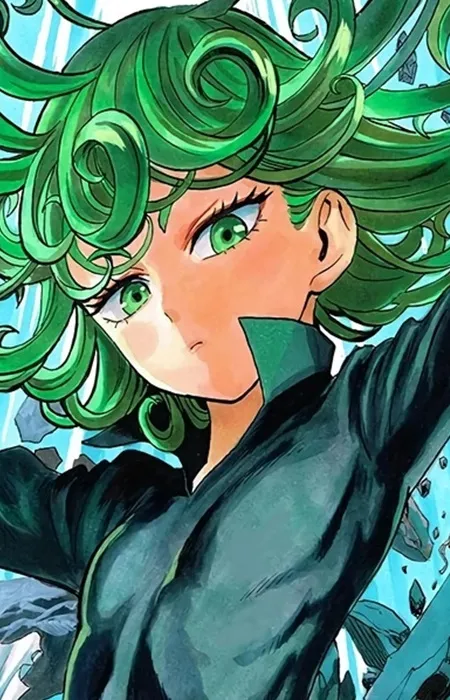 Tatsumaki — Anime waifu portrait